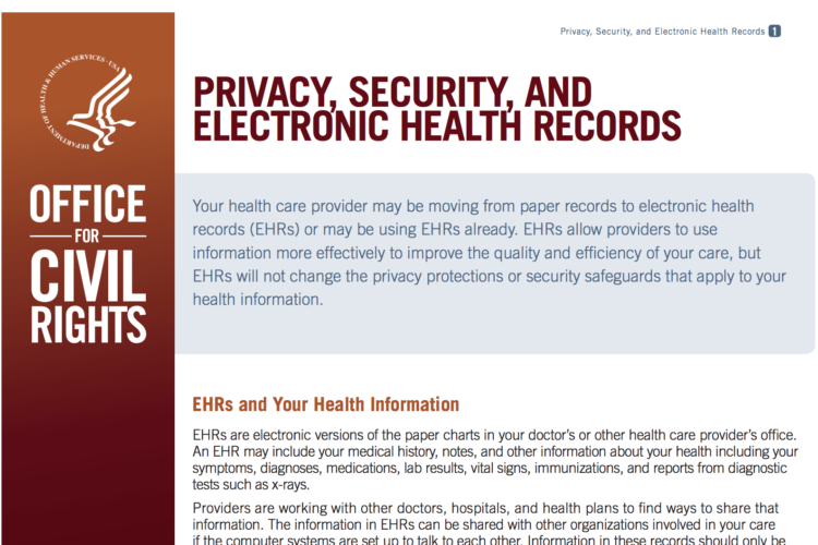 Privacy, Security, and Electronic Health Records PDF